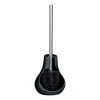 WENKO Brosse WC Drop Neo - Céramique - Noir - Noir