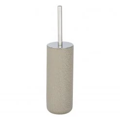 WENKO Brosse WC Joy - Ciment - Taupe