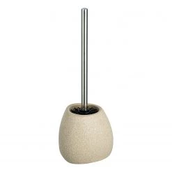 WENKO Brosse WC Pion - Céramique - Beige