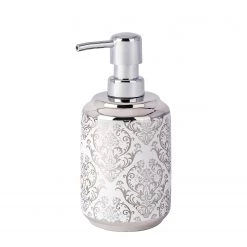 WENKO Set salle de bain Barock (3 éléments) - Céramique - Blanc -Accessoires de salle de bain Soldes 1000257785 210422 07403400453 DETAILS P000000001000257785