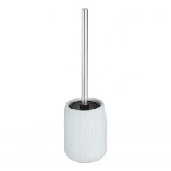 WENKO Brosse WC Barinas - Céramique - Blanc