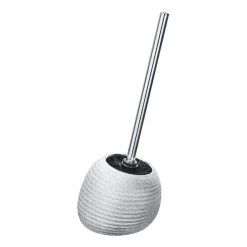 WENKO Brosse WC Polaris Juwel - Céramique - Argenté