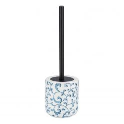WENKO Brosse WC Mirabello - Céramique - Bleu