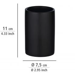 WENKO Set salle de bain Polaris II (3 élém.) - Noir -Accessoires de salle de bain Soldes 1000257861 210422 074147001726 ICON DETAILS P000000001000257861 icon seal