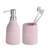 WENKO Set salle de bain Rosa (2 éléments) - Rose