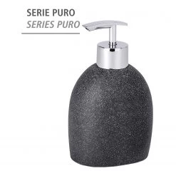 WENKO Distributeur de savon Puro - Anthracite -Accessoires de salle de bain Soldes 1000257885 210422 074204001795 ICON DETAILS P000000001000257885 icon seal