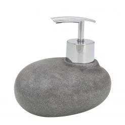 WENKO Set salle de bain Pebble Stone (3 élém.) - Gris 9 WENKO Set salle de bain Pebble Stone (3 élém.) - Gris -Accessoires de salle de bain Soldes 1000257888 210422 07420700815 DETAILS P000000001000257888