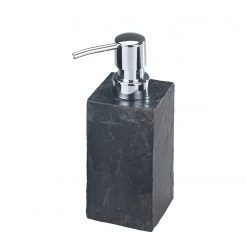 WENKO Distributeur de savon Slate Rock - Anthracite