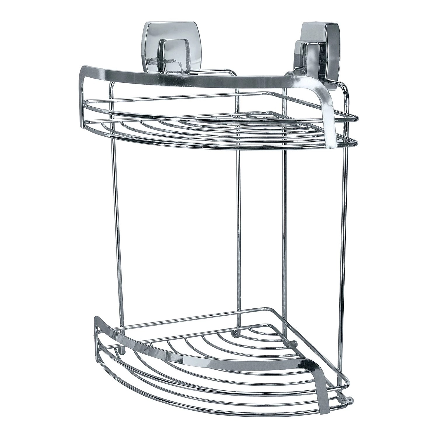 Kleine Wolke Étagère de douche Levana I - Fer - Argenté 1 Kleine Wolke Étagère de douche Levana I - Fer - Argenté