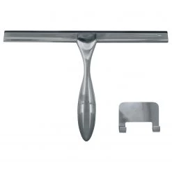 Kleine Wolke Raclette de douche Puro - Acier inoxydable / Vinyl - Argenté