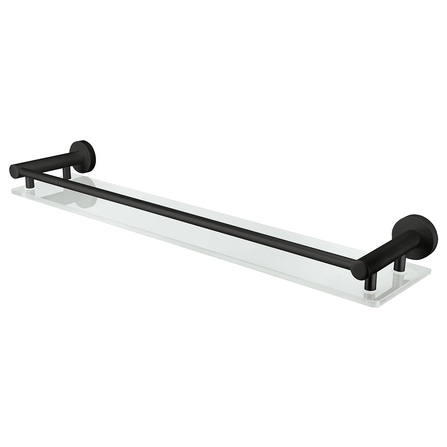 Kleine Wolke Étagère de douche Apollo Nero - Aluminium / Verre - Noir / Verre dépoli 1 Kleine Wolke Étagère de douche Apollo Nero - Aluminium / Verre - Noir / Verre dépoli