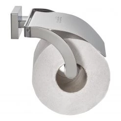 Kleine Wolke Dérouleur papier toilette Meo - Laiton / Acier inoxydable / Matière plastique - Argenté -Accessoires de salle de bain Soldes 1000270979 210528 14071700112 DETAILS P000000001000270979