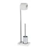 Ensemble de WC Noble - Acier inoxydable - Blanc