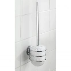 WENKO Ensemble de WC Turbo-Loc Aingeni - Acier inoxydable / Polypropylène - Blanc -Accessoires de salle de bain Soldes 1000271094 210608 11153700179 MOOD DETAILS P000000001000271094 mood