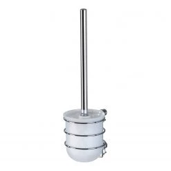 WENKO Ensemble de WC Classic Acier - Acier inoxydable / Polypropylène - Chrome