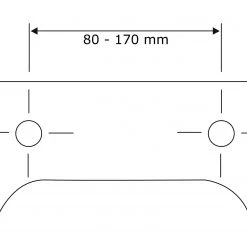 WENKO Siège WC premium Sunset - Acier inoxydable / Duroplast - Multicolore -Accessoires de salle de bain Soldes 1000271101 210608 11154100184 SKETCH DETAILS P000000001000271101 sketch