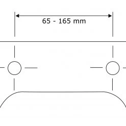 WENKO Siège WC premium Bora Bora - Acier inoxydable / Duroplast - Multicolore -Accessoires de salle de bain Soldes 1000271103 210608 11130900017 SKETCH DETAILS P000000001000271103 sketch