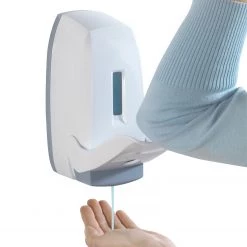 WENKO Distributeur de désinfectant Assolo - Matière plastique - Blanc -Accessoires de salle de bain Soldes 1000271132 210608 11135000060 MOOD DETAILS P000000001000271132 mood