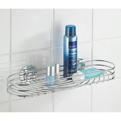 WENKO Maxi étagère d’angle Turbo-Loc Butono - Acier inoxydable - Chrome -Accessoires de salle de bain Soldes 1000271136 210608 11145500134 MOOD DETAILS P000000001000271136 mood