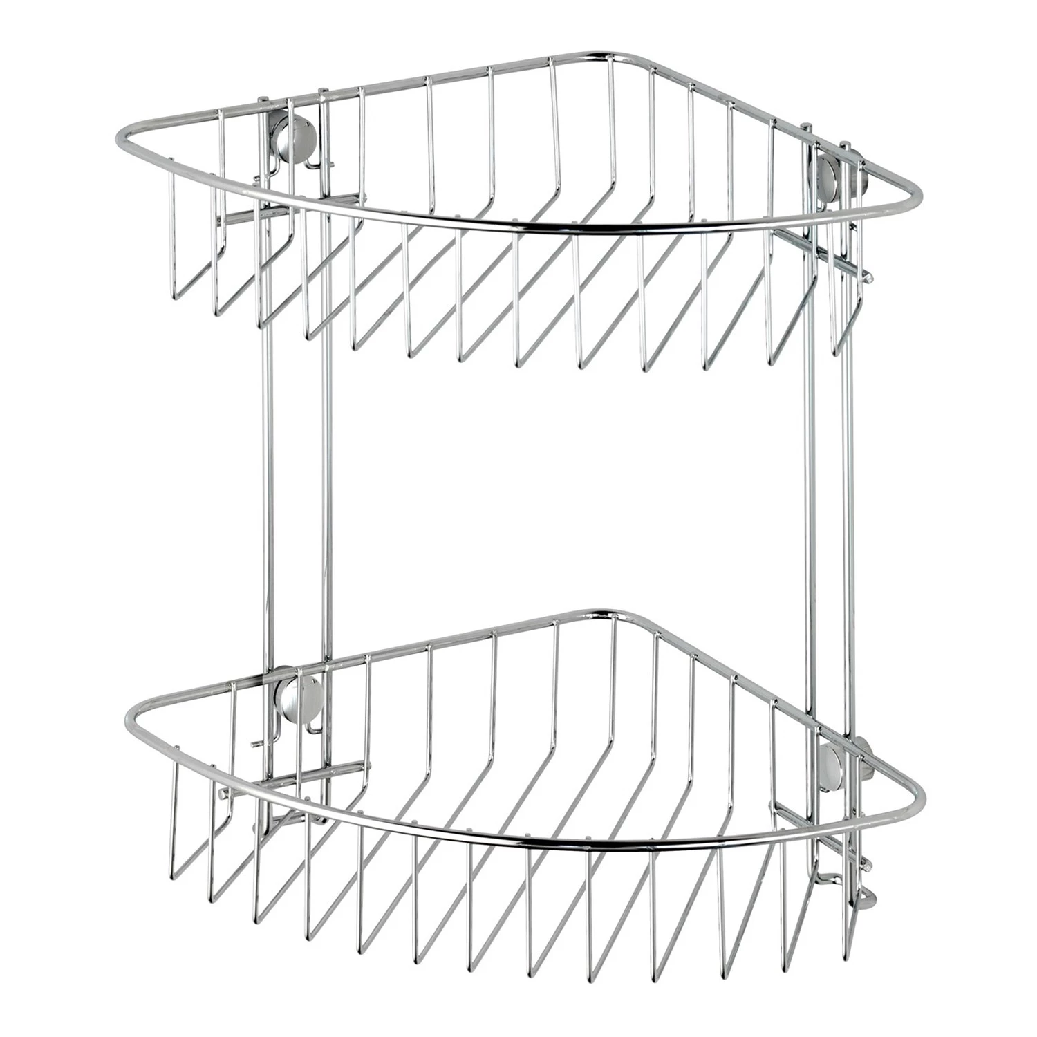 WENKO Étagère murale Classic Acier - Acier inoxydable - Chrome 1 WENKO Étagère murale Classic Acier - Acier inoxydable - Chrome