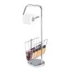 WENKO Ensemble de WC Benton - Acier inoxydable - Chrome