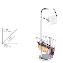 WENKO Ensemble de WC Benton - Acier inoxydable - Chrome -Accessoires de salle de bain Soldes 1000271143 210608 11163400241 SKETCH DETAILS P000000001000271143 sketch