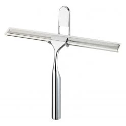 WENKO Raclette de douche Classic Acier - Acier inoxydable - Chromé