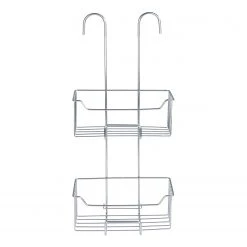 WENKO Serviteur de douche Milo - Acier inoxydable - Argenté -Accessoires de salle de bain Soldes 1000271180 210608 11204500526 DETAILS P000000001000271180