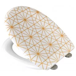 WENKO Siège WC Chara - Acier inoxydable / Duroplast - Multicolore 11 WENKO Siège WC Chara - Acier inoxydable / Duroplast - Multicolore -Accessoires de salle de bain Soldes 1000271211 210608 11222500642 DETAILS P000000001000271211