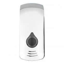 WENKO Distributeur de désinfectant Ranera - Matière plastique ABS - Chrome - 10 x 10 cm -Accessoires de salle de bain Soldes 1000271242 210608 11234500731 DETAILS P000000001000271242