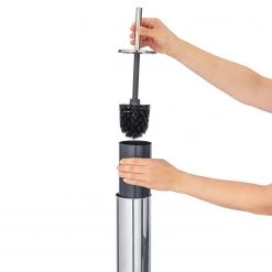 WENKO Ensemble de WC Basic II - Acier inoxydable - Argenté -Accessoires de salle de bain Soldes 1000271251 210608 11243500783 DETAILS P000000001000271251