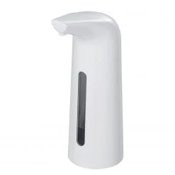 WENKO Distributeur de désinfectant Larino - Polystyrène - Blanc
