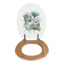 WENKO Siège WC Ginkgo - MDF (panneau de fibres à densité moyenne) - Multicolore -Accessoires de salle de bain Soldes 1000271255 210608 11275500966 DETAILS P000000001000271255
