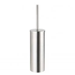 WENKO Ensemble WC Orea - Acier inoxydable - Argenté