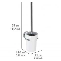 WENKO Ensemble de WC Capri - Zinc moulé sous pression / Céramique - Blanc -Accessoires de salle de bain Soldes 1000271285 210608 11281100981 SKETCH DETAILS P000000001000271285 sketch