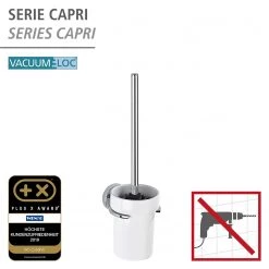 WENKO Ensemble de WC Capri - Zinc moulé sous pression / Céramique - Blanc -Accessoires de salle de bain Soldes 1000271285 210608 11291301035 DETAILS P000000001000271285