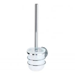 WENKO Ensemble de WC Turbo-Loc Aingeni - Acier / Polypropylène - Argenté