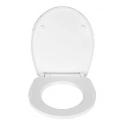 WENKO Siège WC premium Frog News - Acier inoxydable / Duroplast - Marron -Accessoires de salle de bain Soldes 1000271315 210608 11324201208 DETAILS P000000001000271315