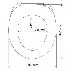 WENKO Siège WC Orchid - Acier inoxydable / Duroplast - Multicolore -Accessoires de salle de bain Soldes 1000271333 210608 11322701194 SKETCH DETAILS P000000001000271333 sketch