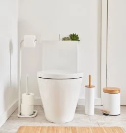 Zeller Brosse WC Fino - Blanc -Accessoires de salle de bain Soldes 1000273720 210909 10481100002 MOOD DETAILS P000000001000273720 mood