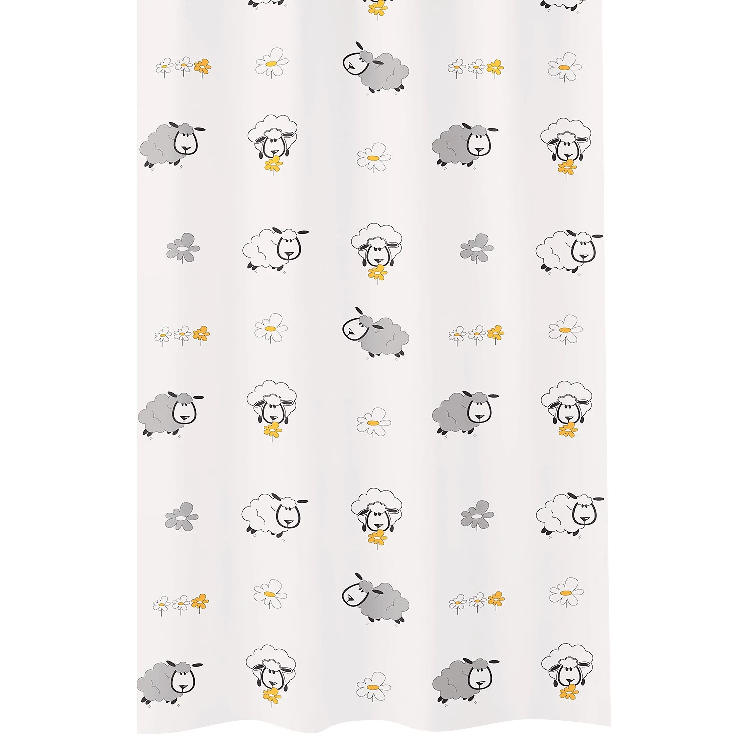 Kleine Wolke Rideau de douche Sheep - Polyester - Multicolore 1 Kleine Wolke Rideau de douche Sheep - Polyester - Multicolore