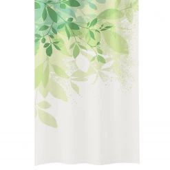 Kleine Wolke Rideau de douche Floresta - Polyester - Vert - 180 x 200 cm
