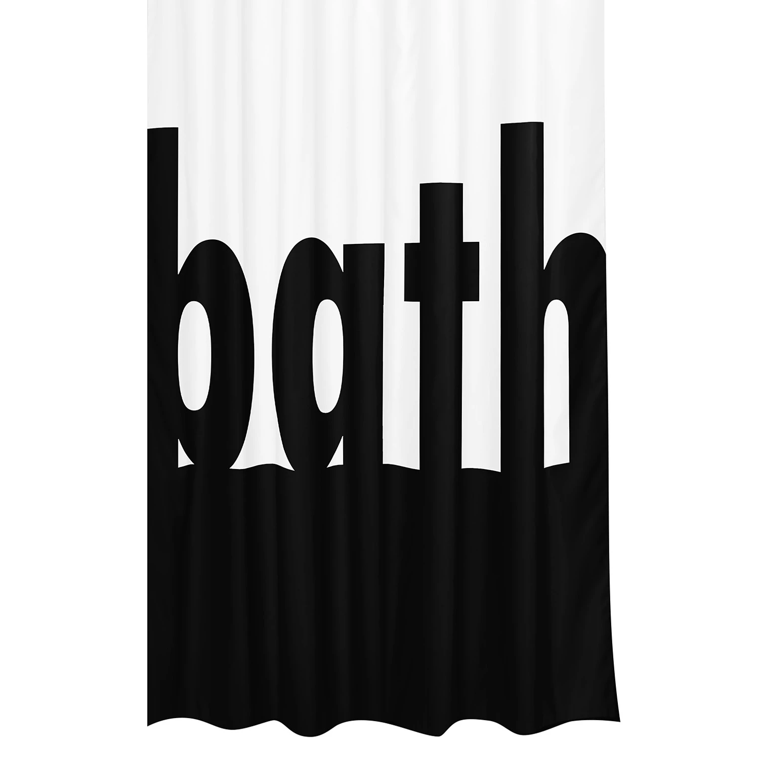 Kleine Wolke Rideau de douche Bath - Polyester - Noir / Blanc 1 Kleine Wolke Rideau de douche Bath - Polyester - Noir / Blanc