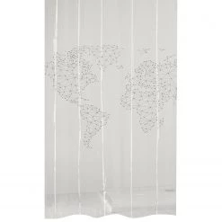 Kleine Wolke Rideau de douche Voyages - PEVA - Noir