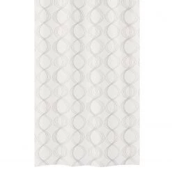 Kleine Wolke Rideau de douche Classy - Polyester - Blanc - 120 x 200 cm