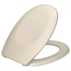 WENKO Siège WC Bergamo - Acier inoxydable - Beige -Accessoires de salle de bain Soldes 1000287130 210827 13301100049 DETAILS P000000001000287130