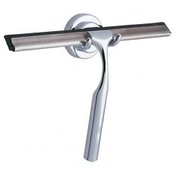 WENKO Raclette de douche Terni - Acier - Chromé