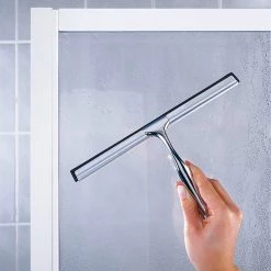 WENKO Raclette de douche Terni - Acier - Chromé -Accessoires de salle de bain Soldes 1000287131 210827 13301200057 DETAILS P000000001000287131