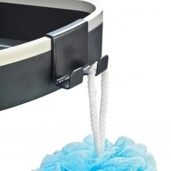 WENKO Étagère de douche télescopique Wave - Aluminium / Polypropylène - Argenté / Noir 17 WENKO Étagère de douche télescopique Wave - Aluminium / Polypropylène - Argenté / Noir -Accessoires de salle de bain Soldes 1000287139 210827 13301500110 DETAILS P000000001000287139