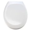 Siège WC premium Ottana - Acier inoxydable - Blanc